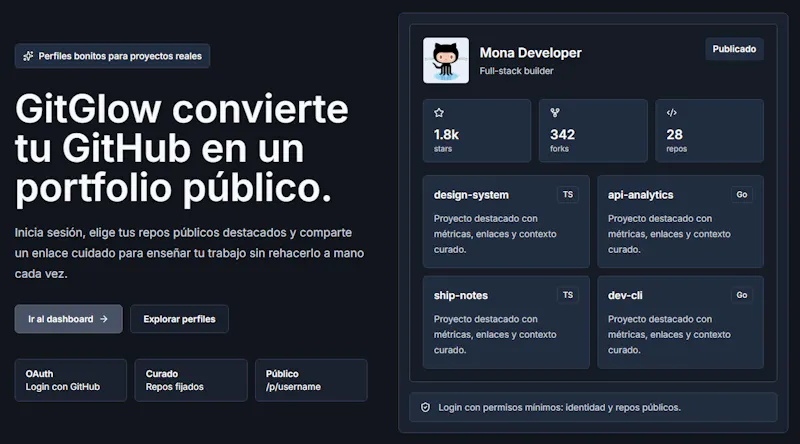 GitGlow screenshot 1