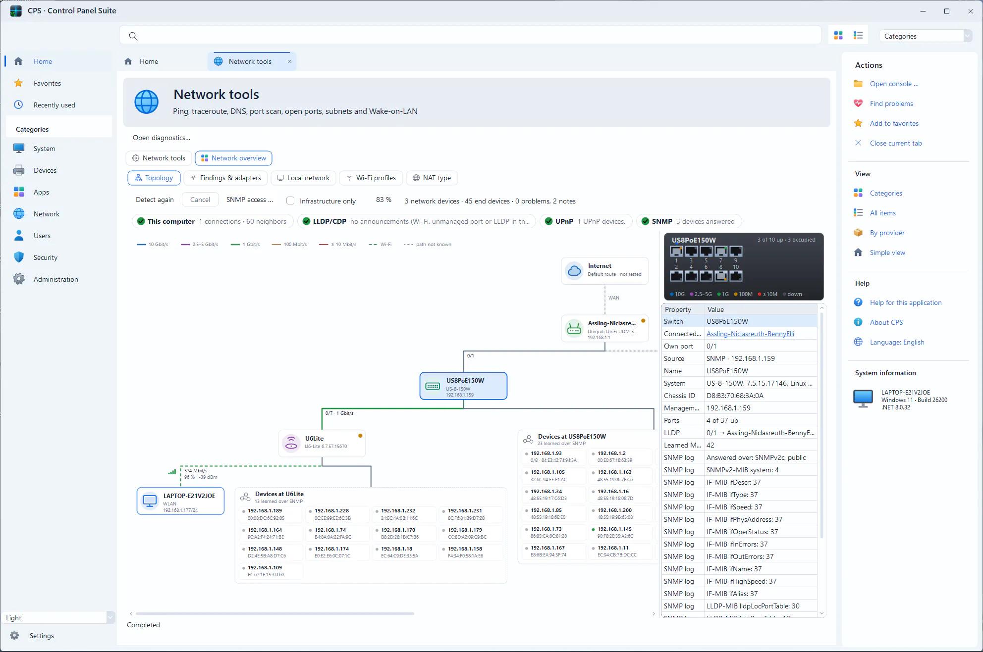 CPS · Control Panel Suite gallery image