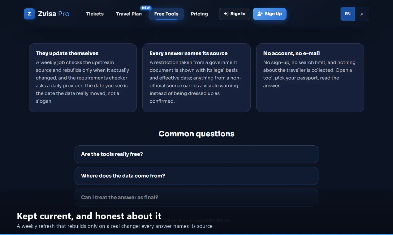 ZvisaPro Visa Tools gallery image