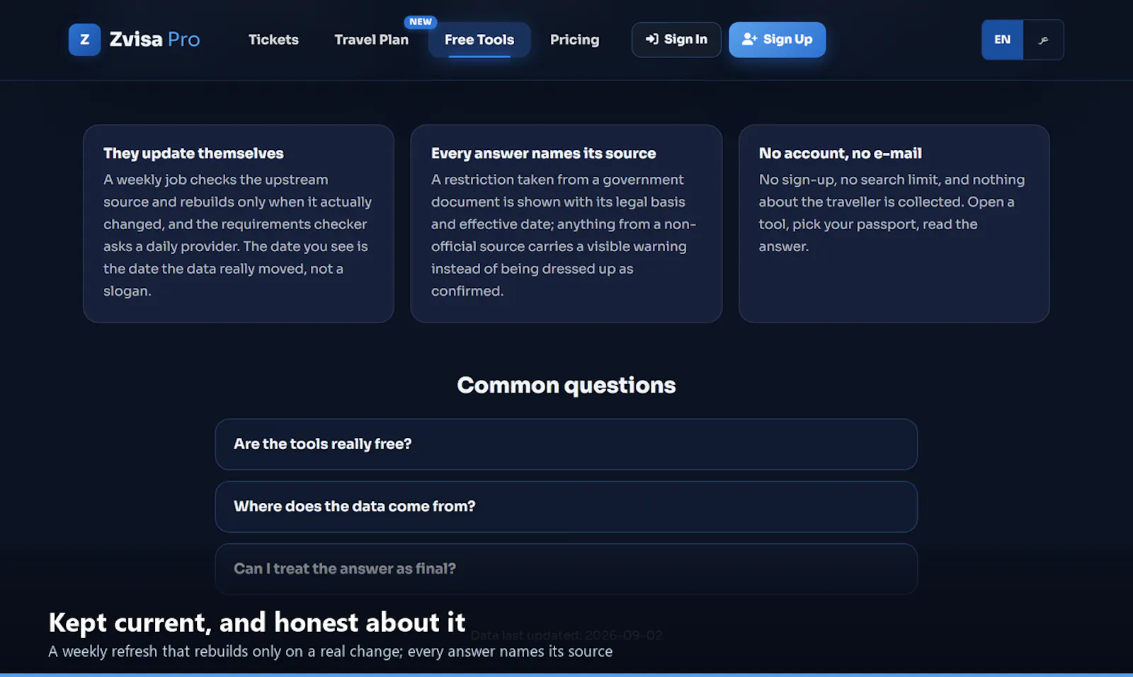 ZvisaPro Visa Tools screenshot 5