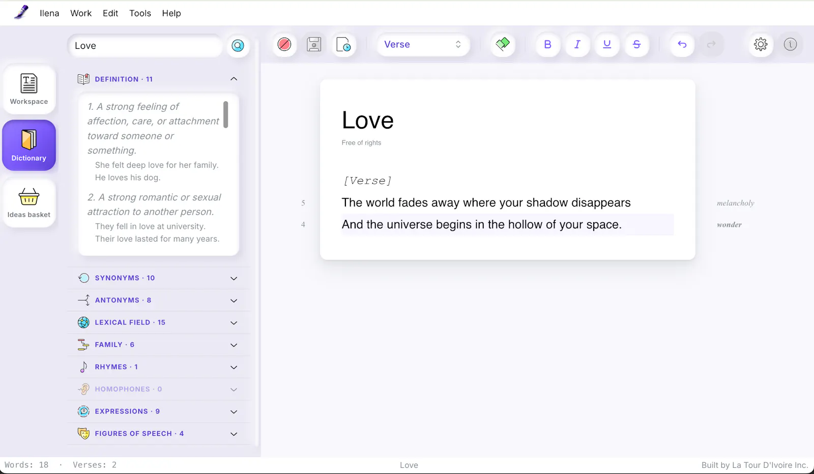 Ilena screenshot 1