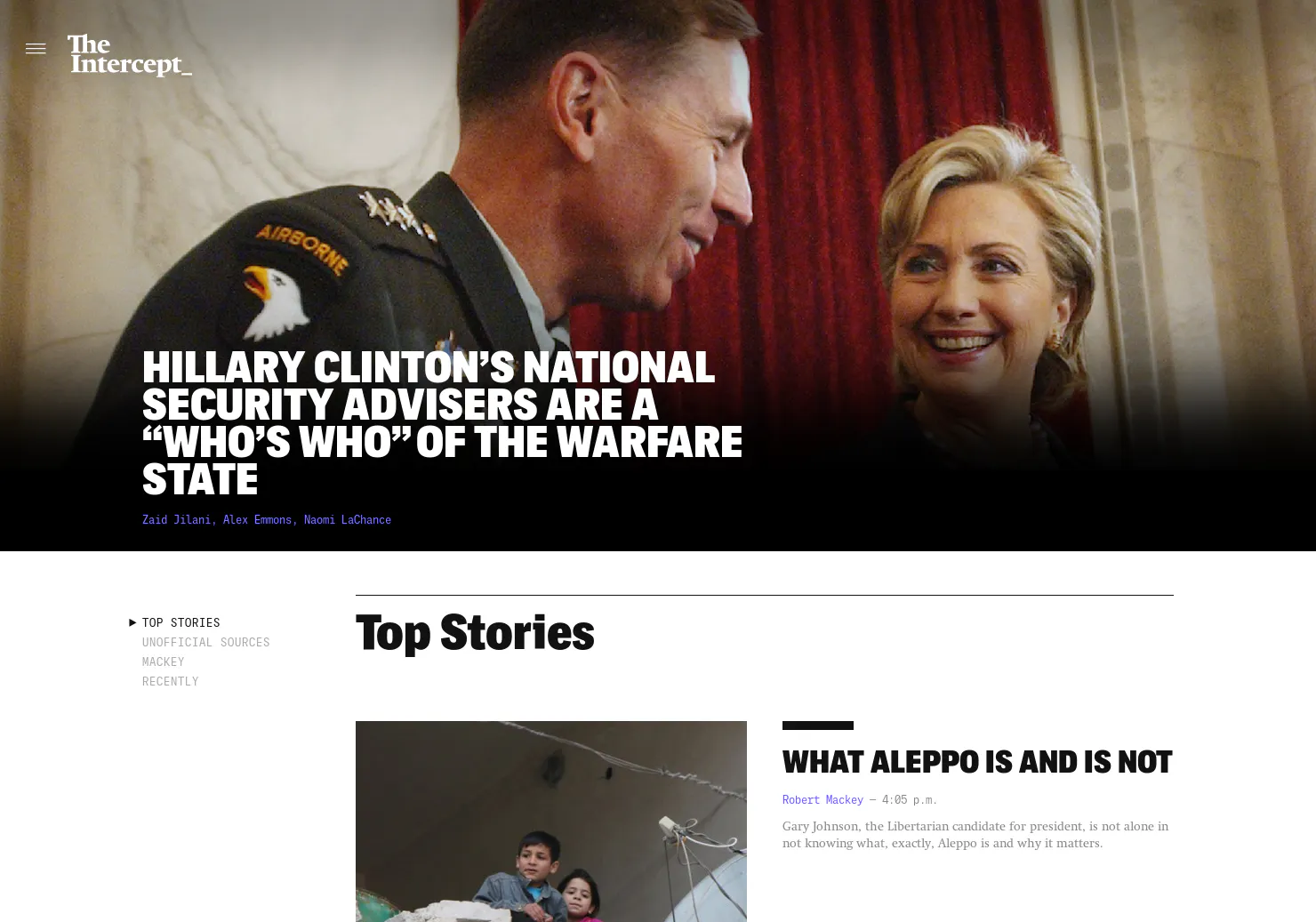 The Intercept