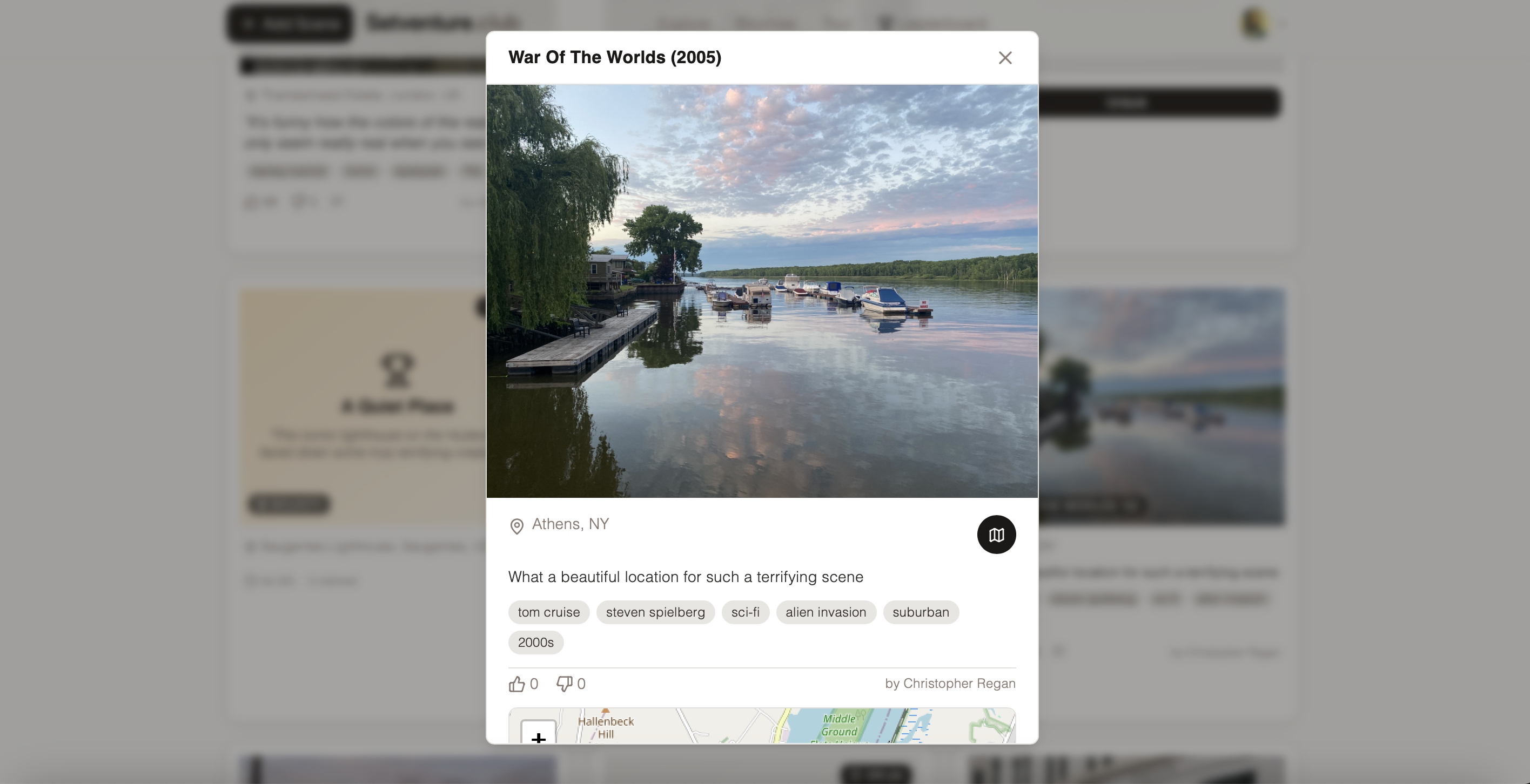 Setventure — Discover Film Locations - Screenshot 3 showing product features and functionality