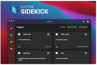 Flutter Sidekick gallery image