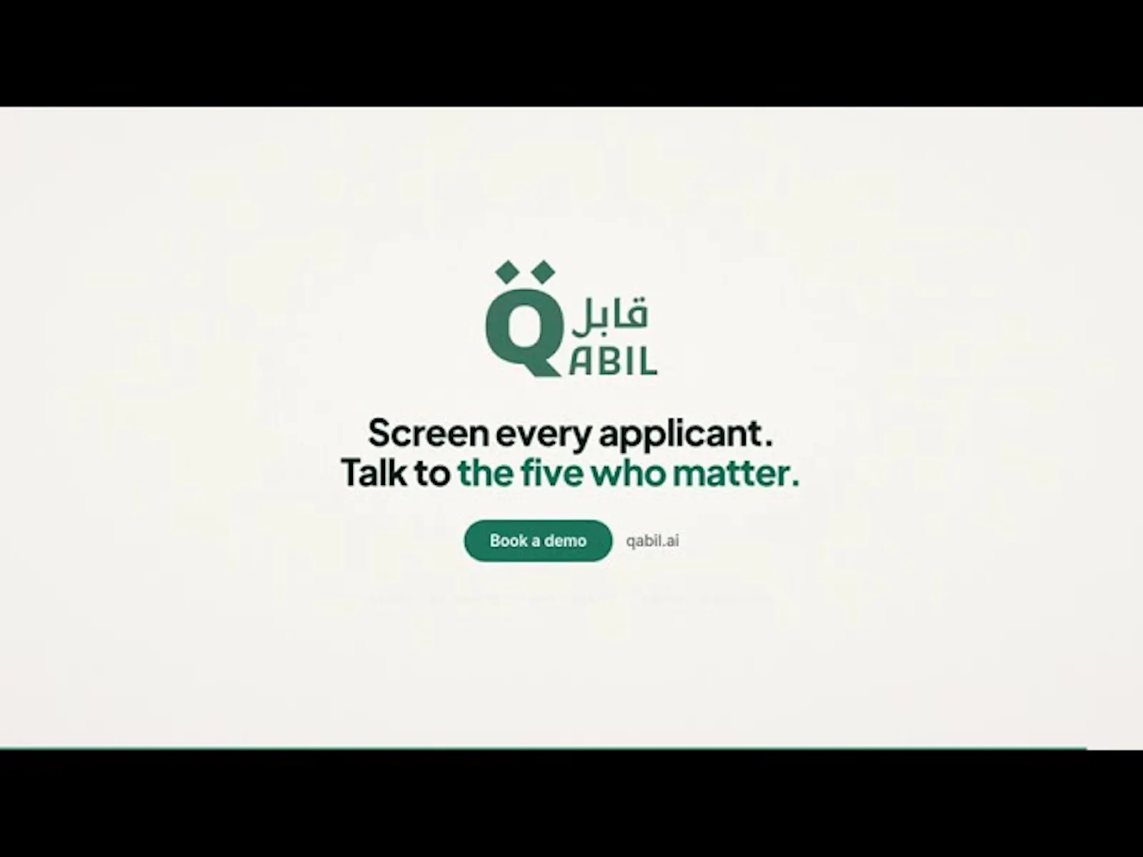 QABIL screenshot 1 (video preview)