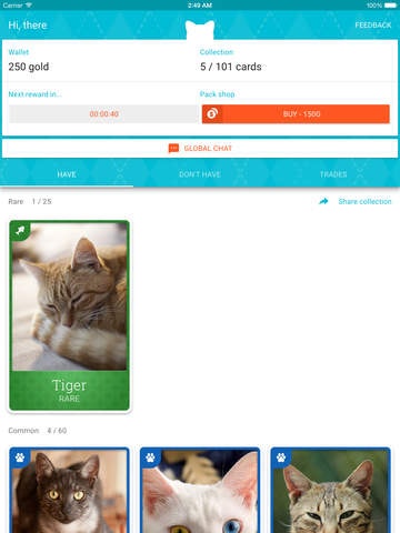 Kitten Cards - The Cat Trading Card Game gallery image