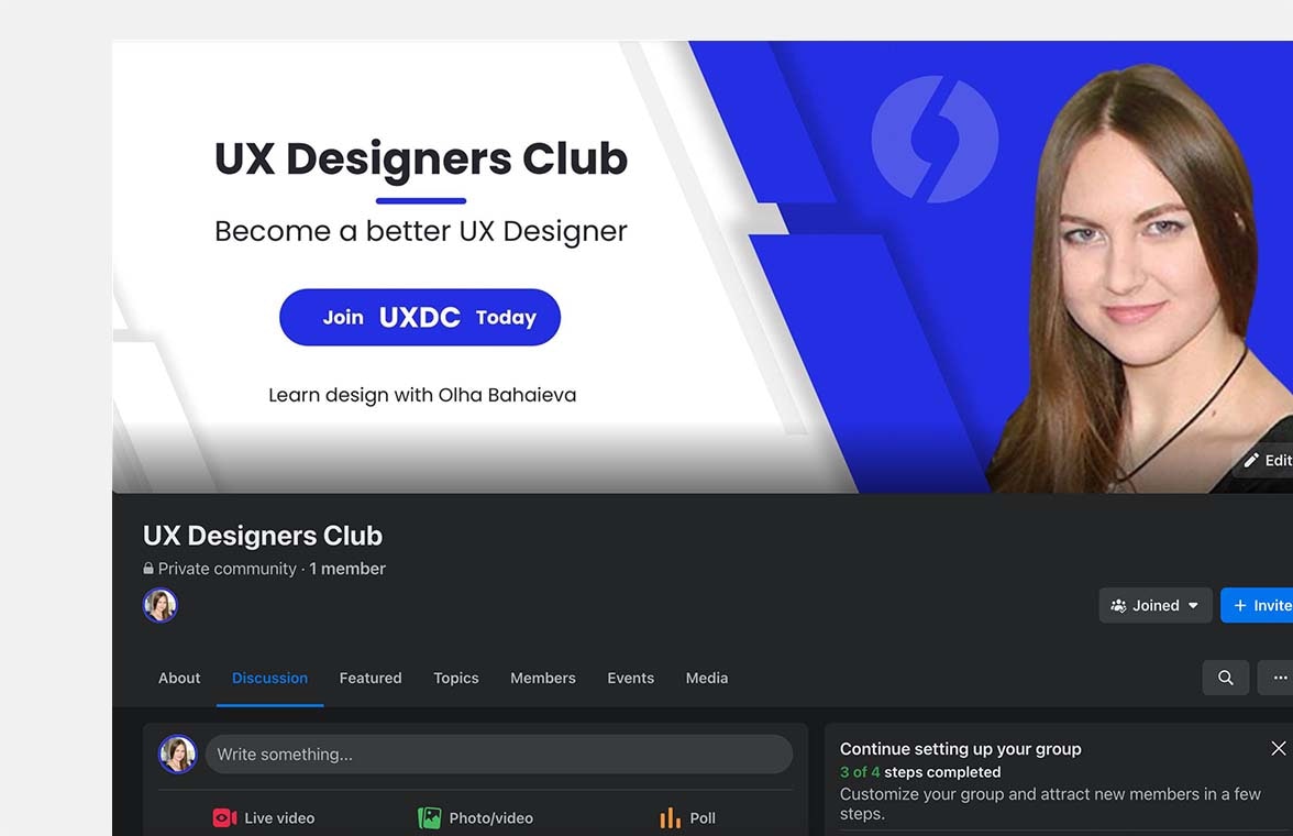 UX Designers Club on Facebook gallery image