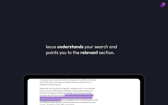 Locus - AI-powered CTRL + F for quick document search on Chrome | Product  Hunt