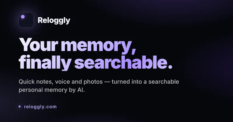 Reloggly screenshot 2