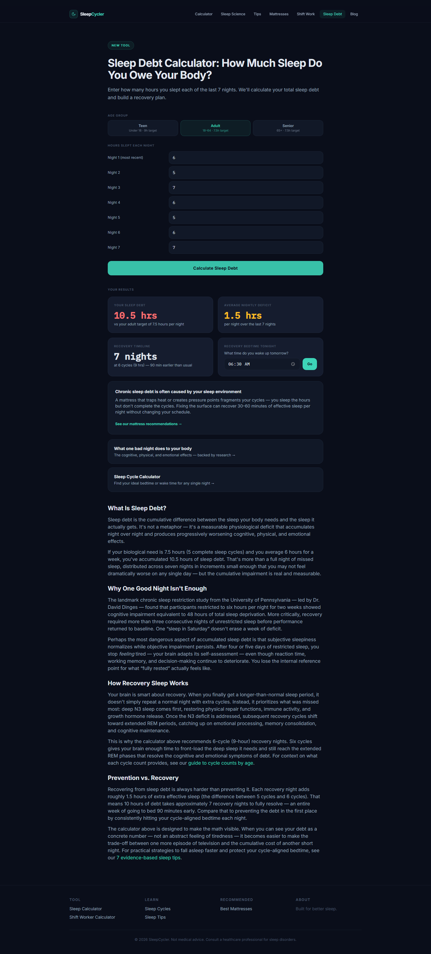 SleepCycler gallery image