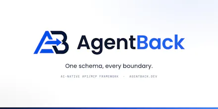 AgentBack - AI native API/MCP framework gallery image