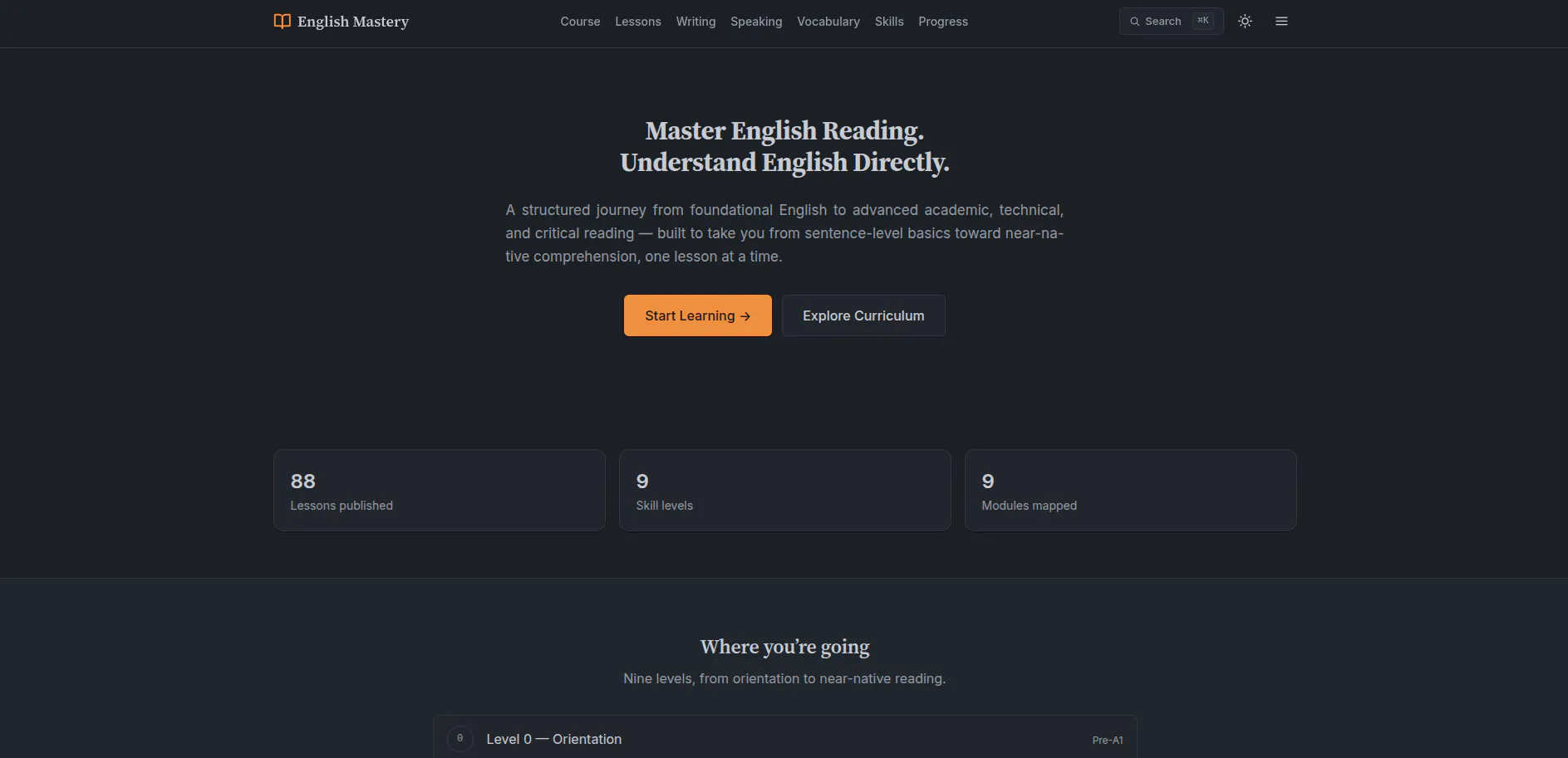 English Mastery