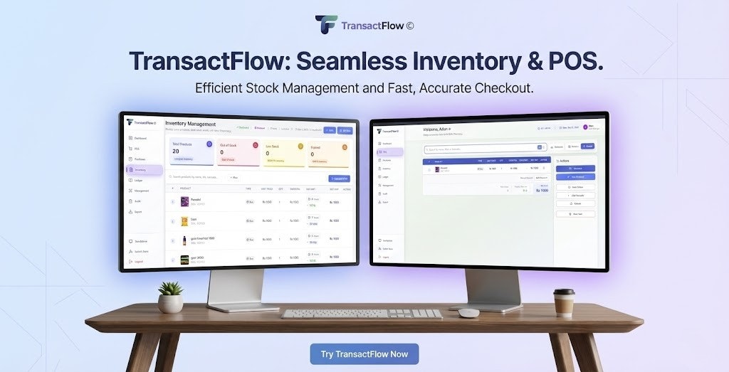 TransactFlow - Screenshot 3 showing product features and functionality