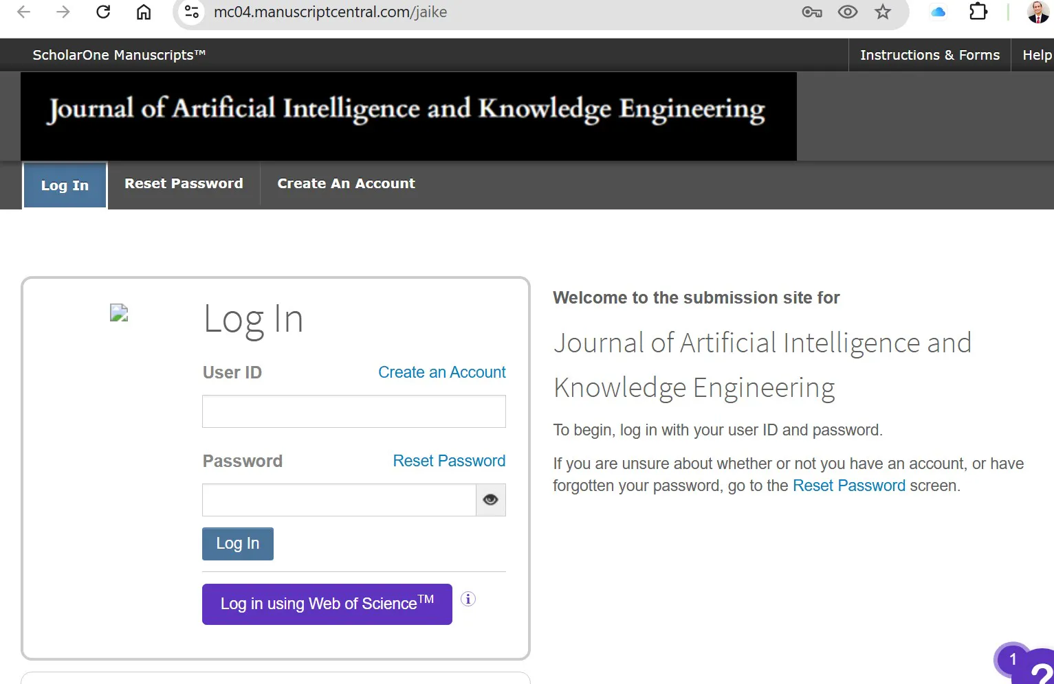 JAIKE- Int. J. of AI and Knowledge Eng. 截图 10