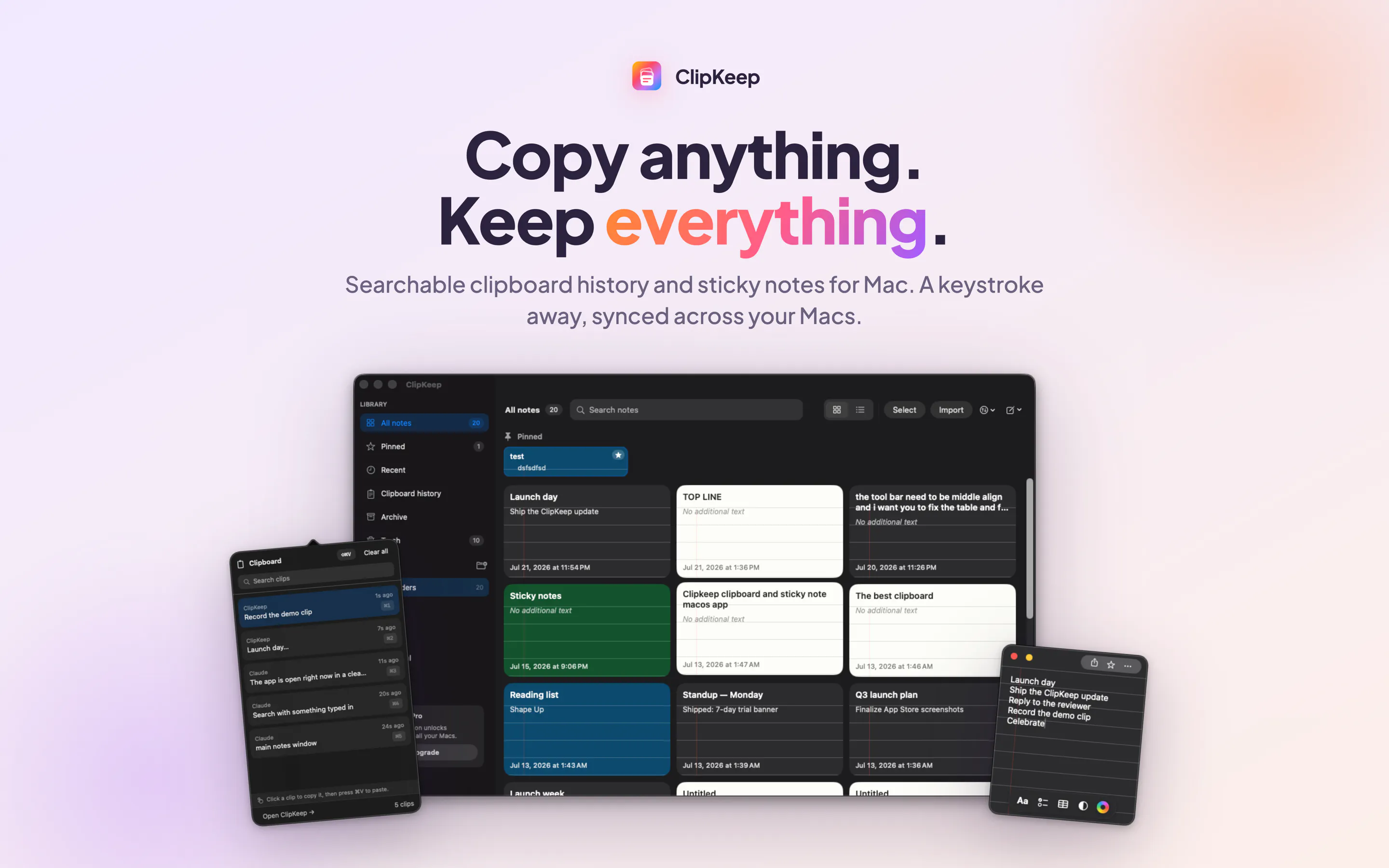 ClipKeep gallery image