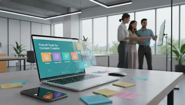 Best Free AI Tools for Content Creation logo
