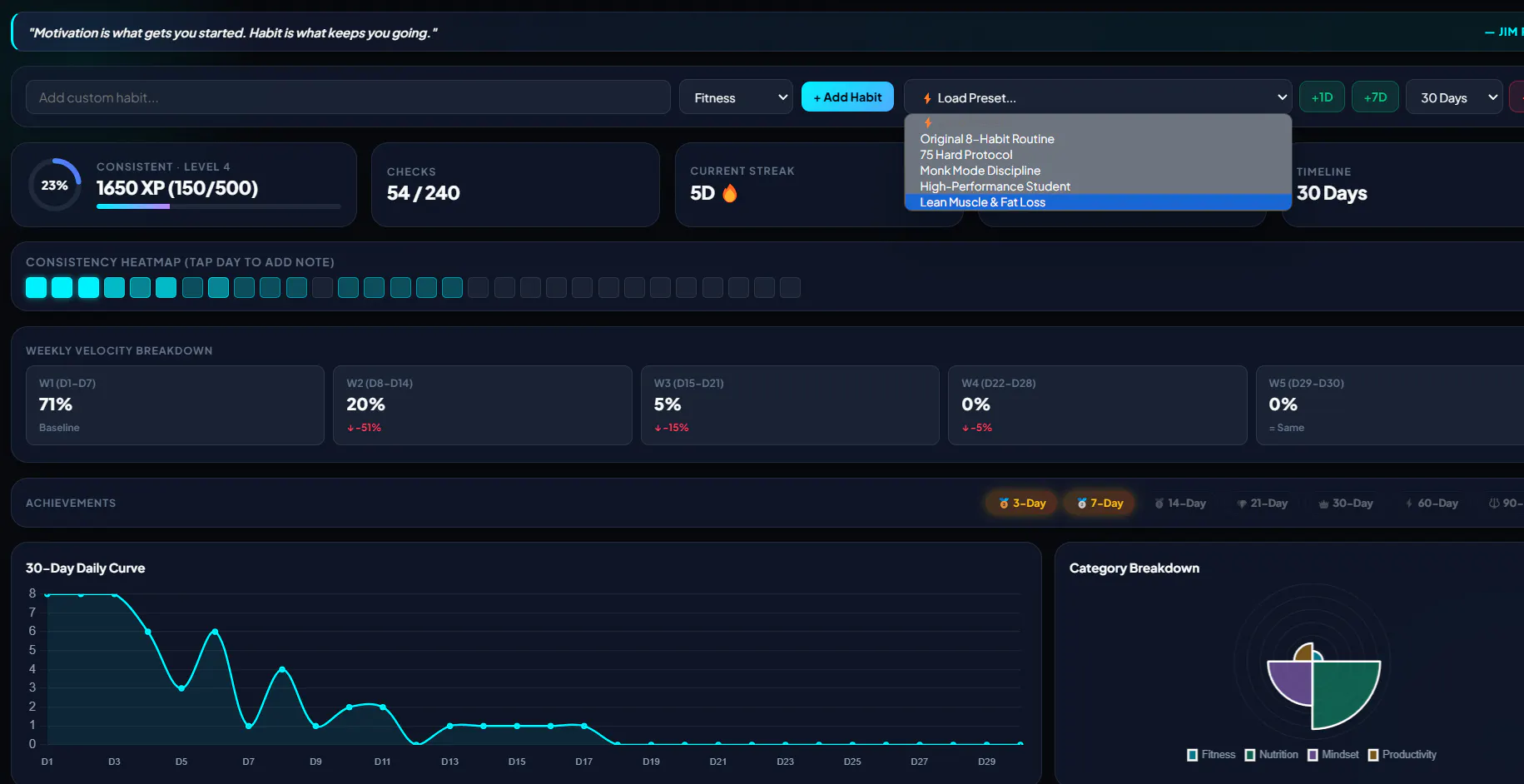 Apex Habit Tracker gallery image