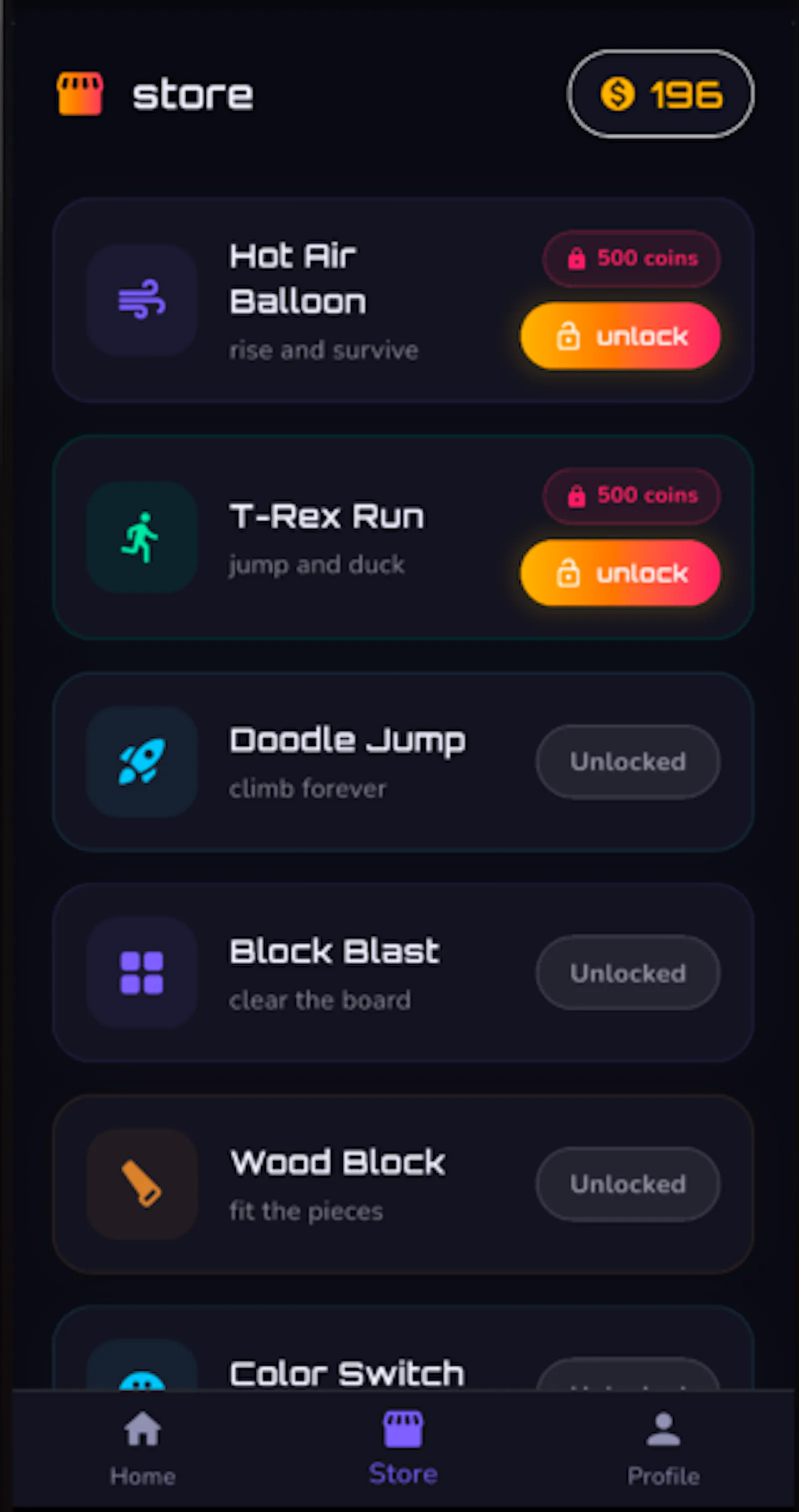 Miniplay Hub: Multiple Games screenshot 2