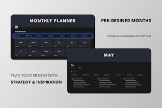 Goal Planner - Notion System gallery image