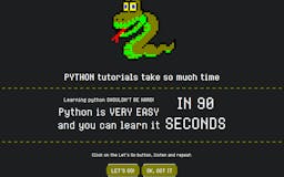 Learn python in 90 seconds! media 2