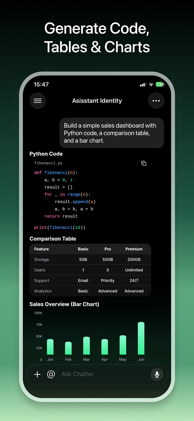 Atsemble: AI Chat Bot Group screenshot 6