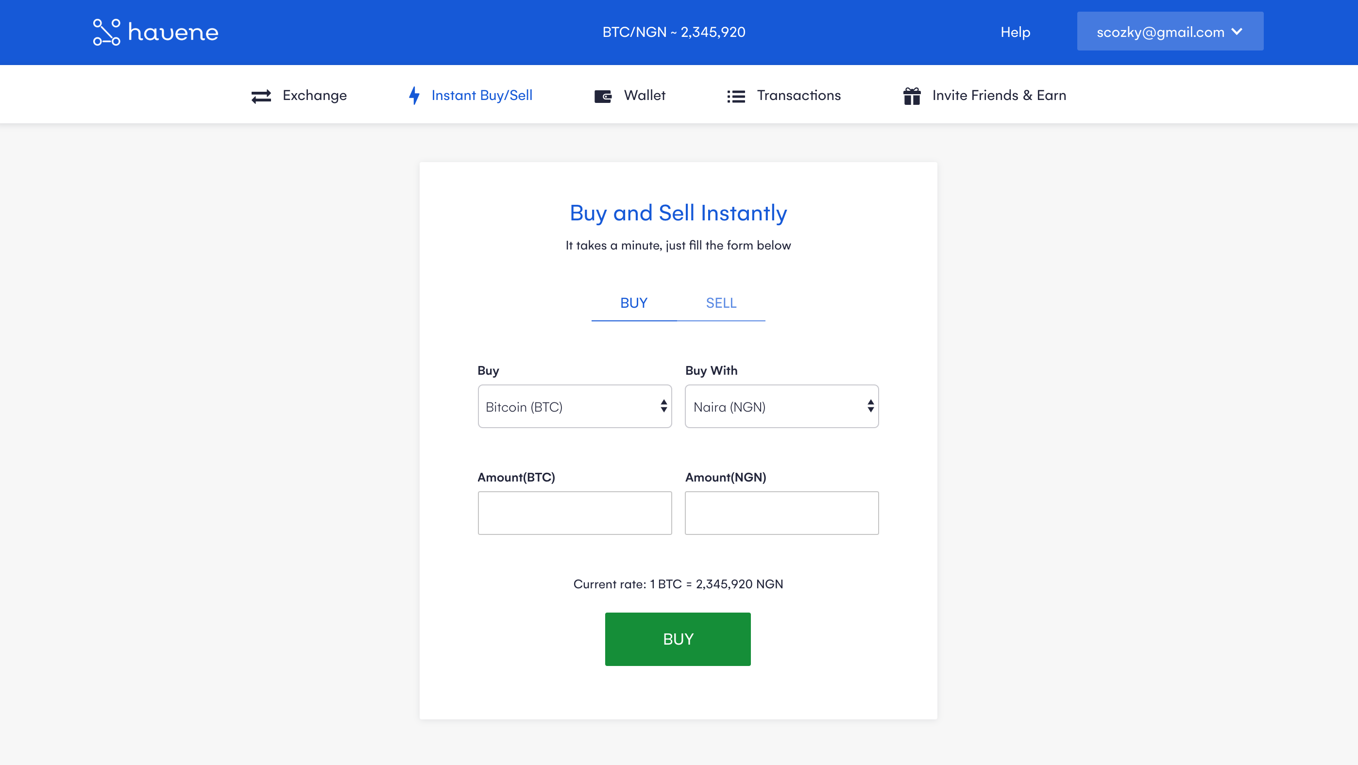 Havene Instant Exchange gallery image