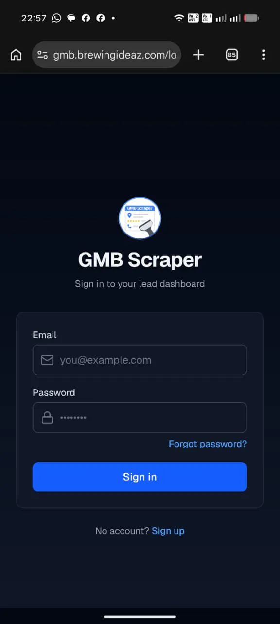 GMB Scraper gallery image