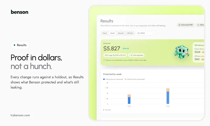 Benson - Block Discount Extensions screenshot 8