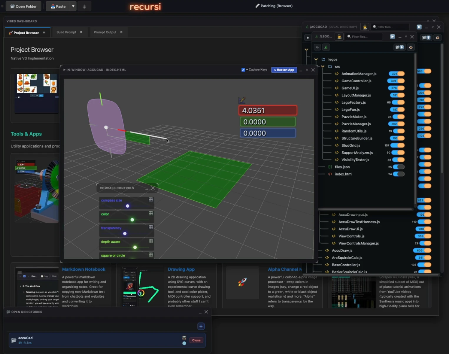 Recursi screenshot 1