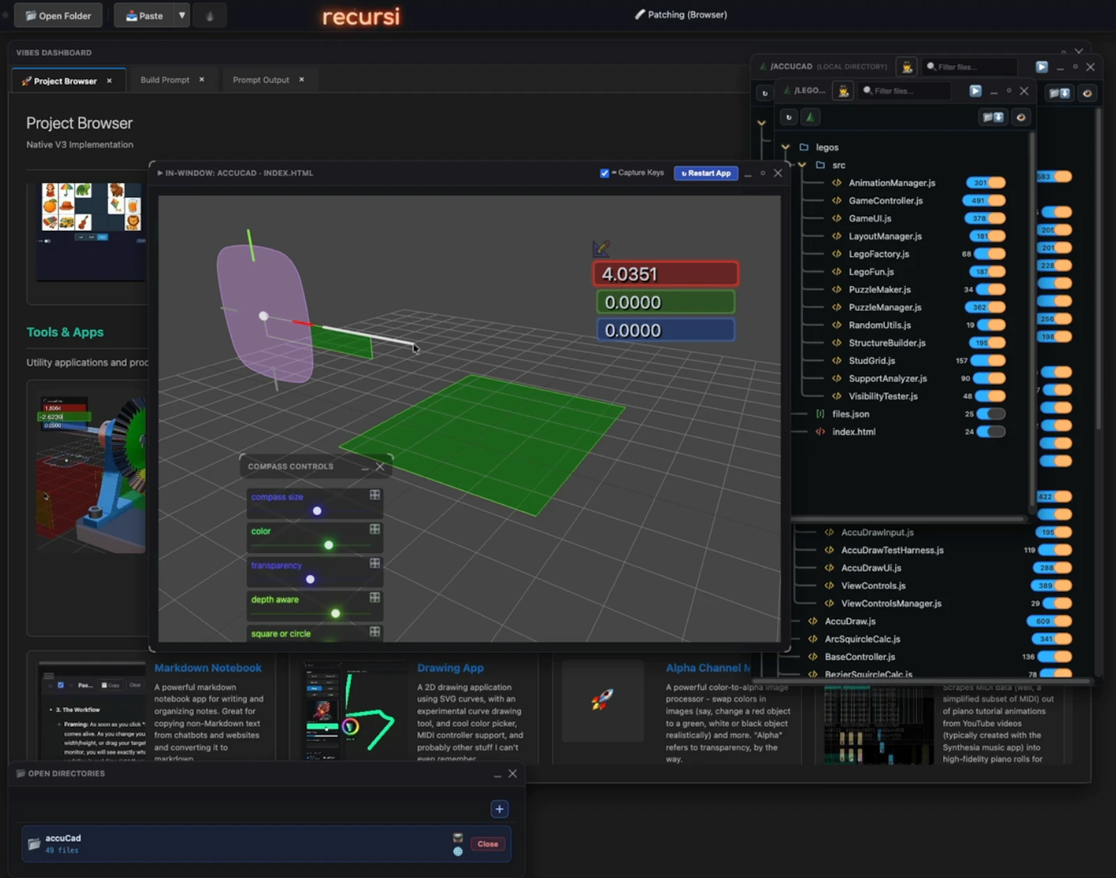 Recursi screenshot 2