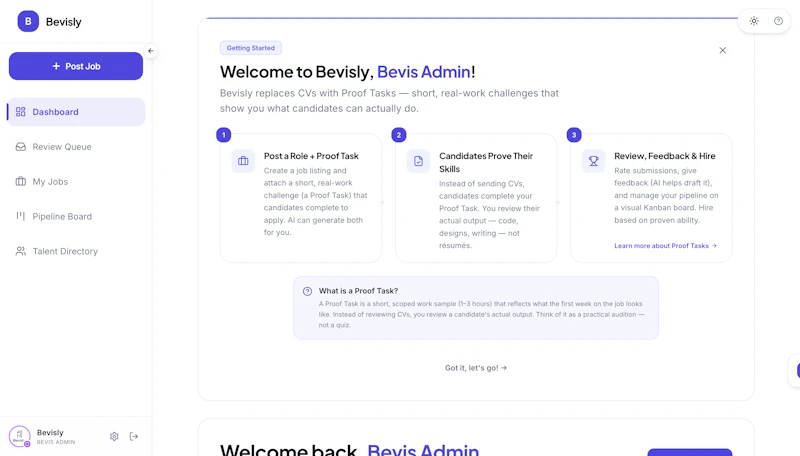 Bevisly screenshot 3