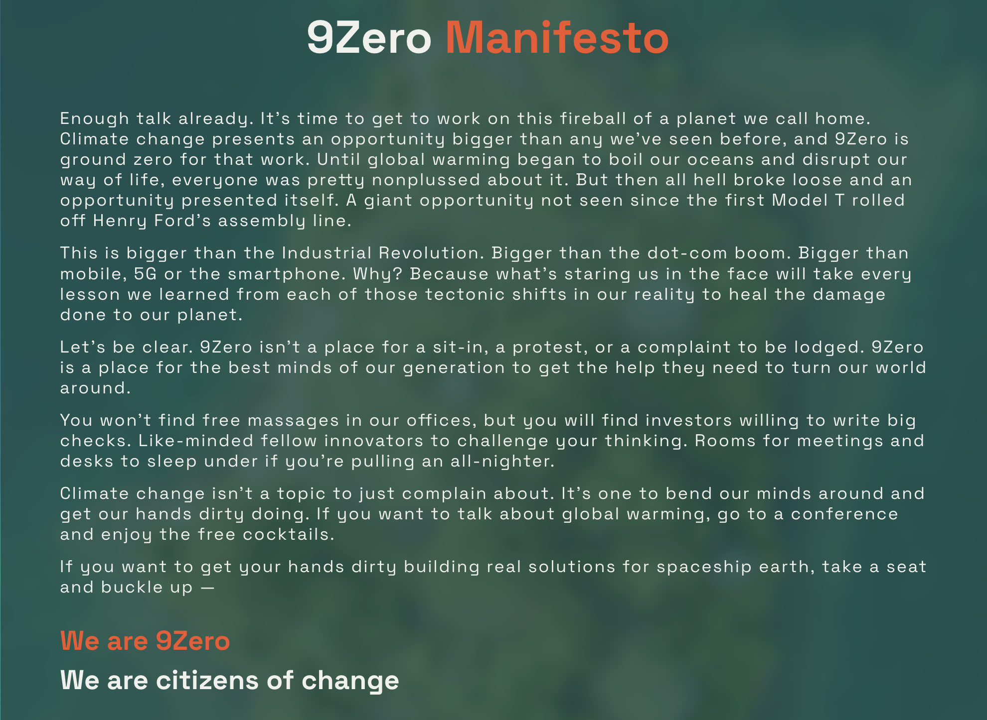9Zero Climate Innovation Hub Medien 2