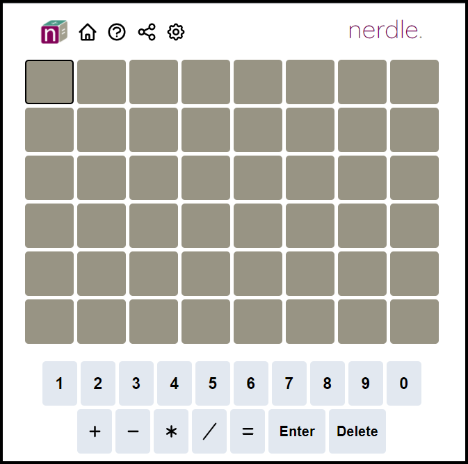 Nerdle gallery image