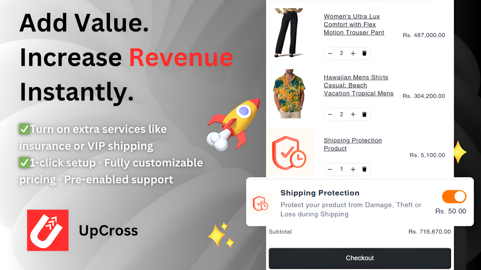 Upcross gallery image