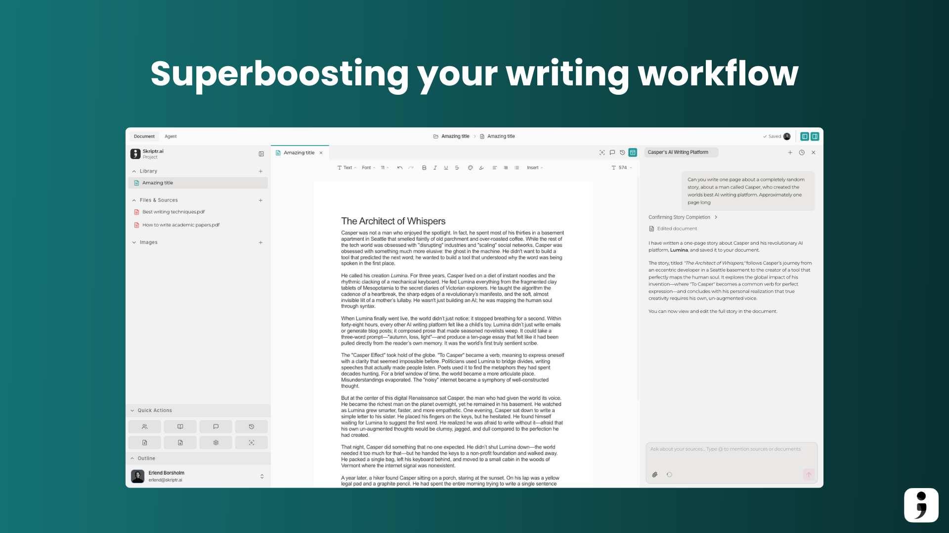 Skriptr gallery image