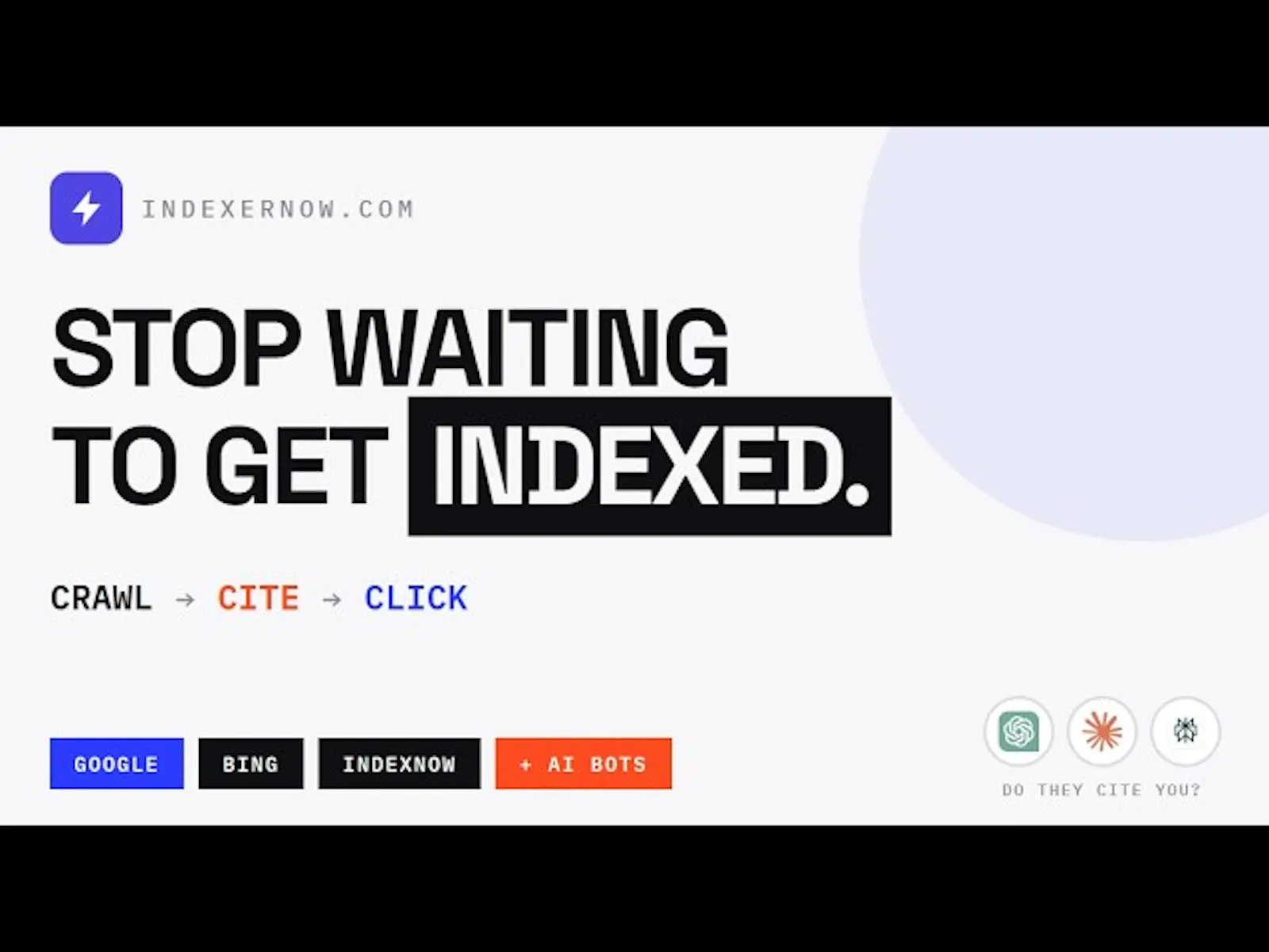 IndexerNow screenshot 1 (video preview)