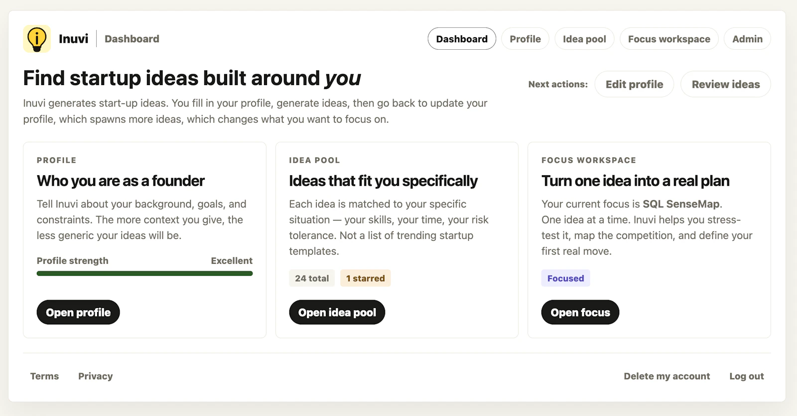Inuvi screenshot 1