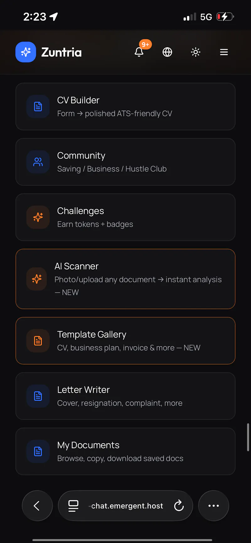Zuntria — AI Success Operating System screenshot 15