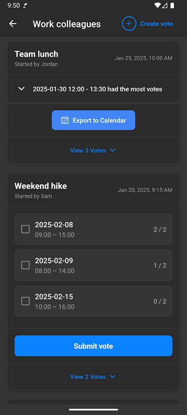 SaltyPlanner gallery image