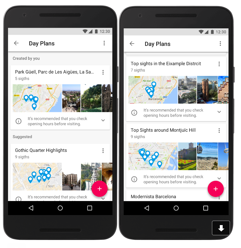 Google Trips gallery image