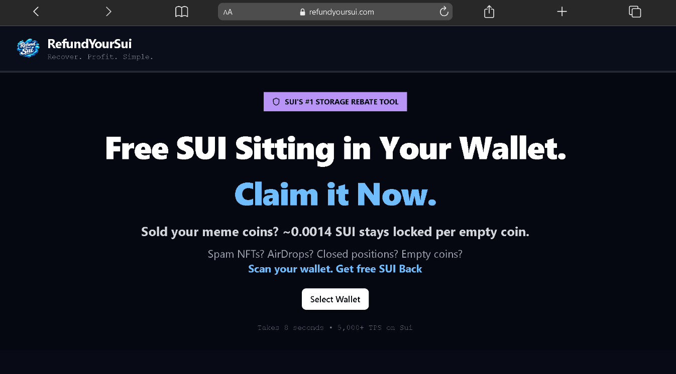 RefundYourSui gallery image