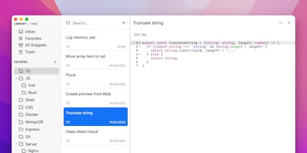 massCode 2.0 gallery image