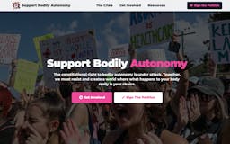 Support Bodily Autonomy media 1