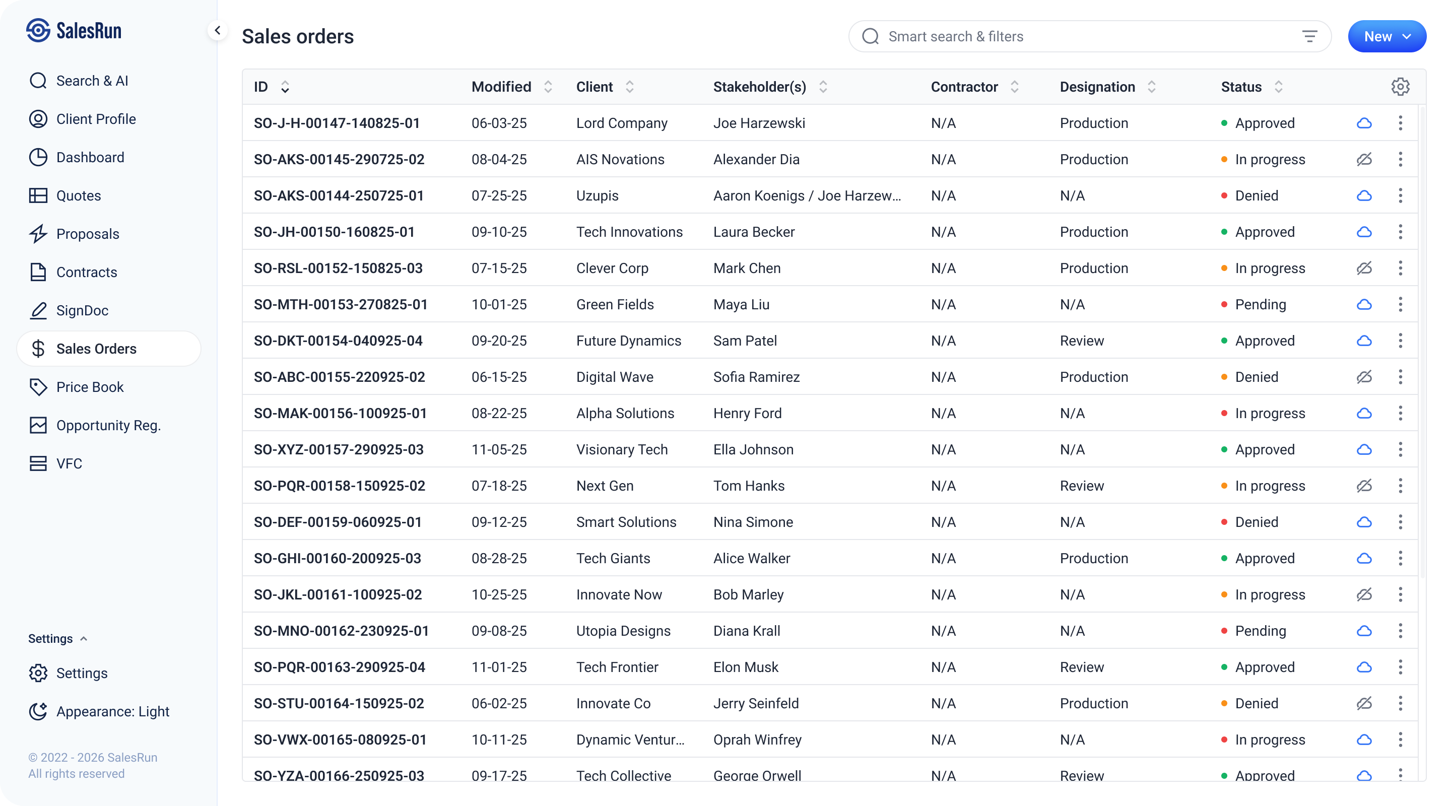 SalesRun - Screenshot 3 showing product features and functionality