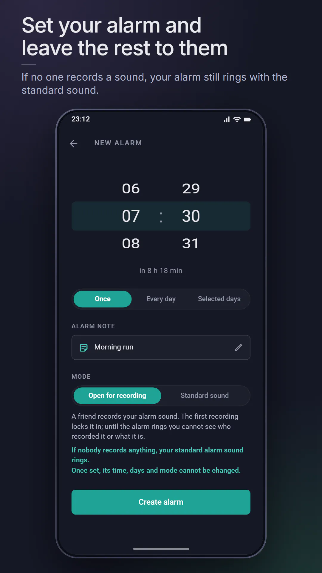 Snatch Alarm: Social Clock gallery image