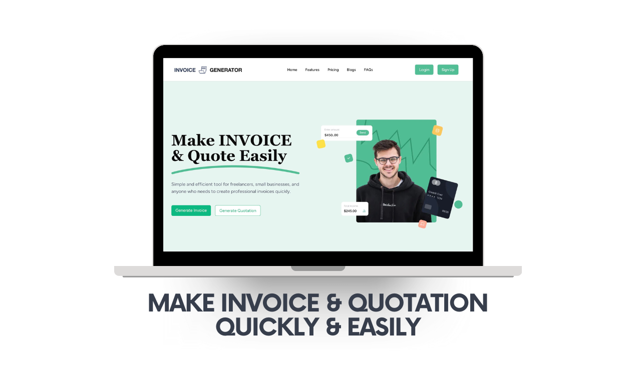 Eenvoudige billings -invoice & citaatmaker media 1