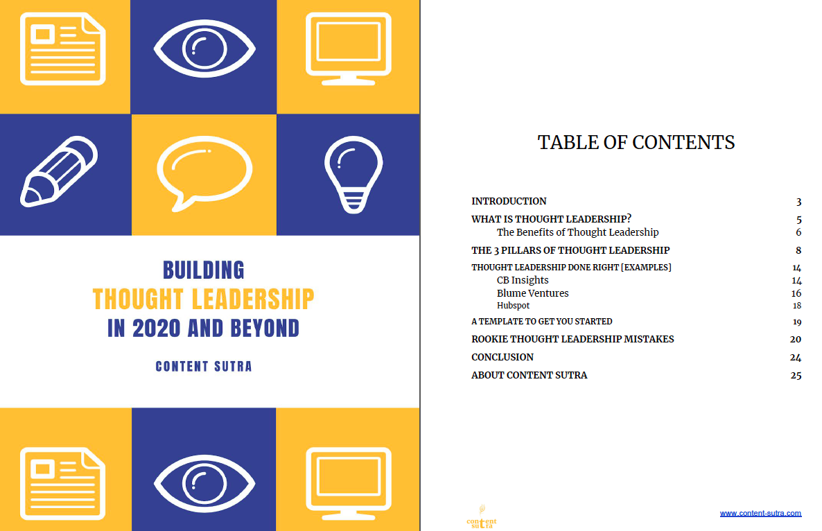 The 2020 Thought Leadership Playbook gallery image