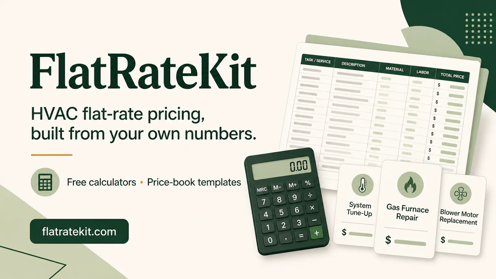 FlatRateKit screenshot 1