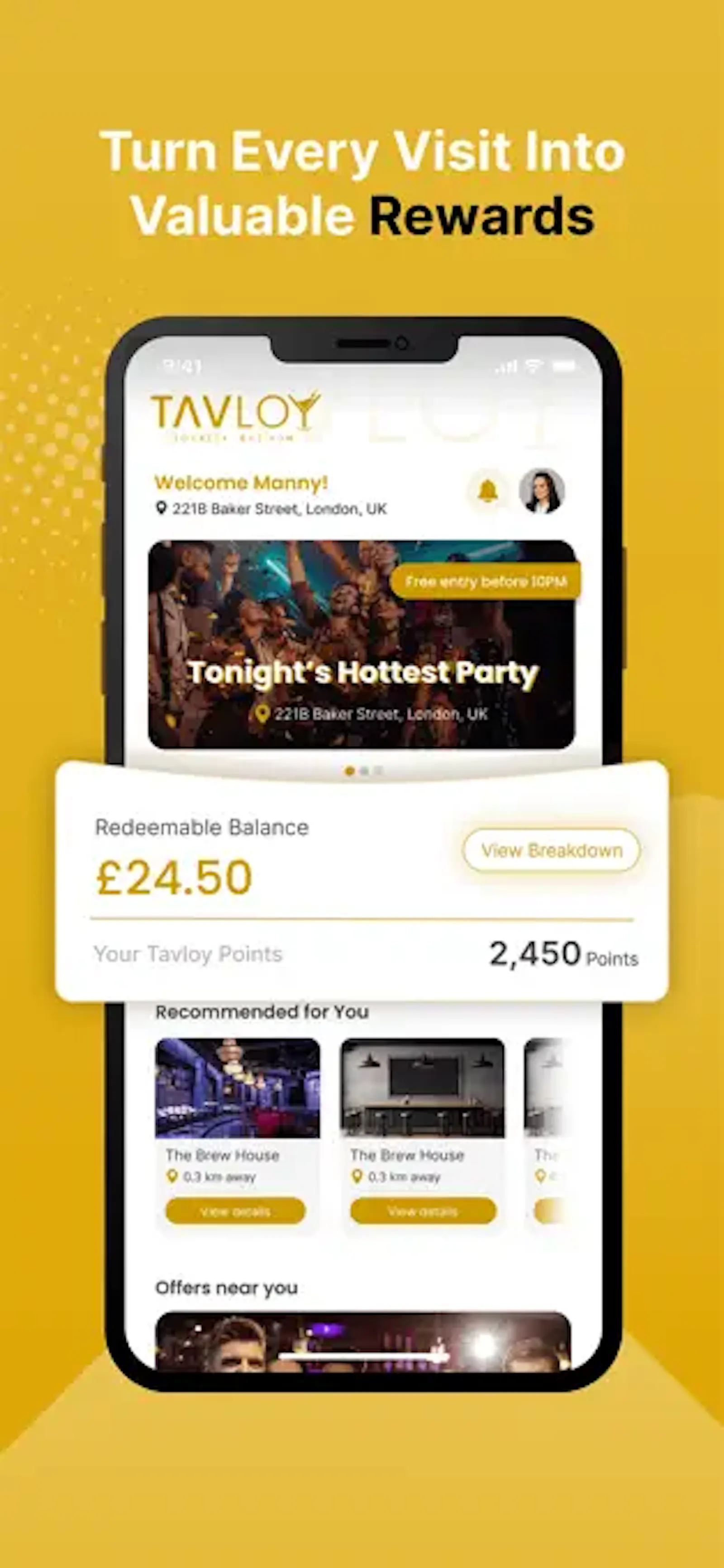 TavLoy screenshot 1