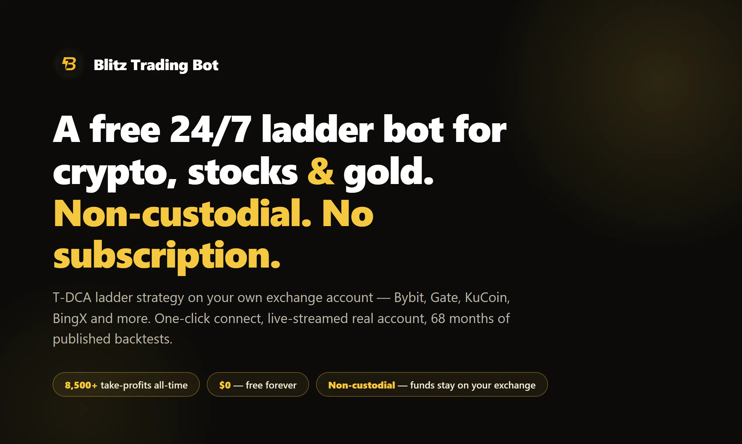 Blitz Trading Bot gallery image
